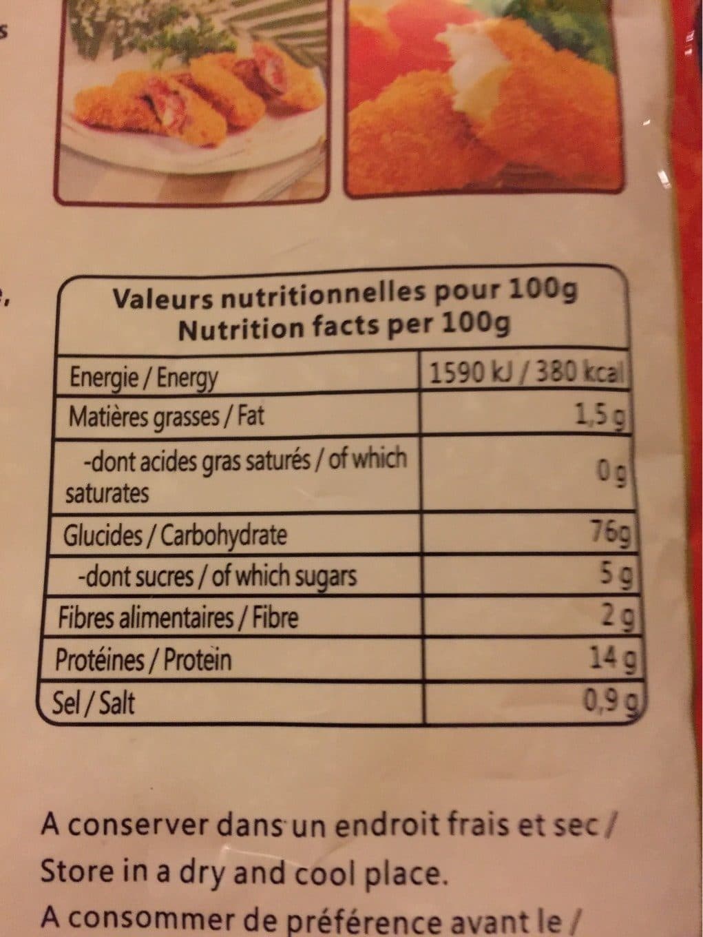 Panko Bread crumbs packshot