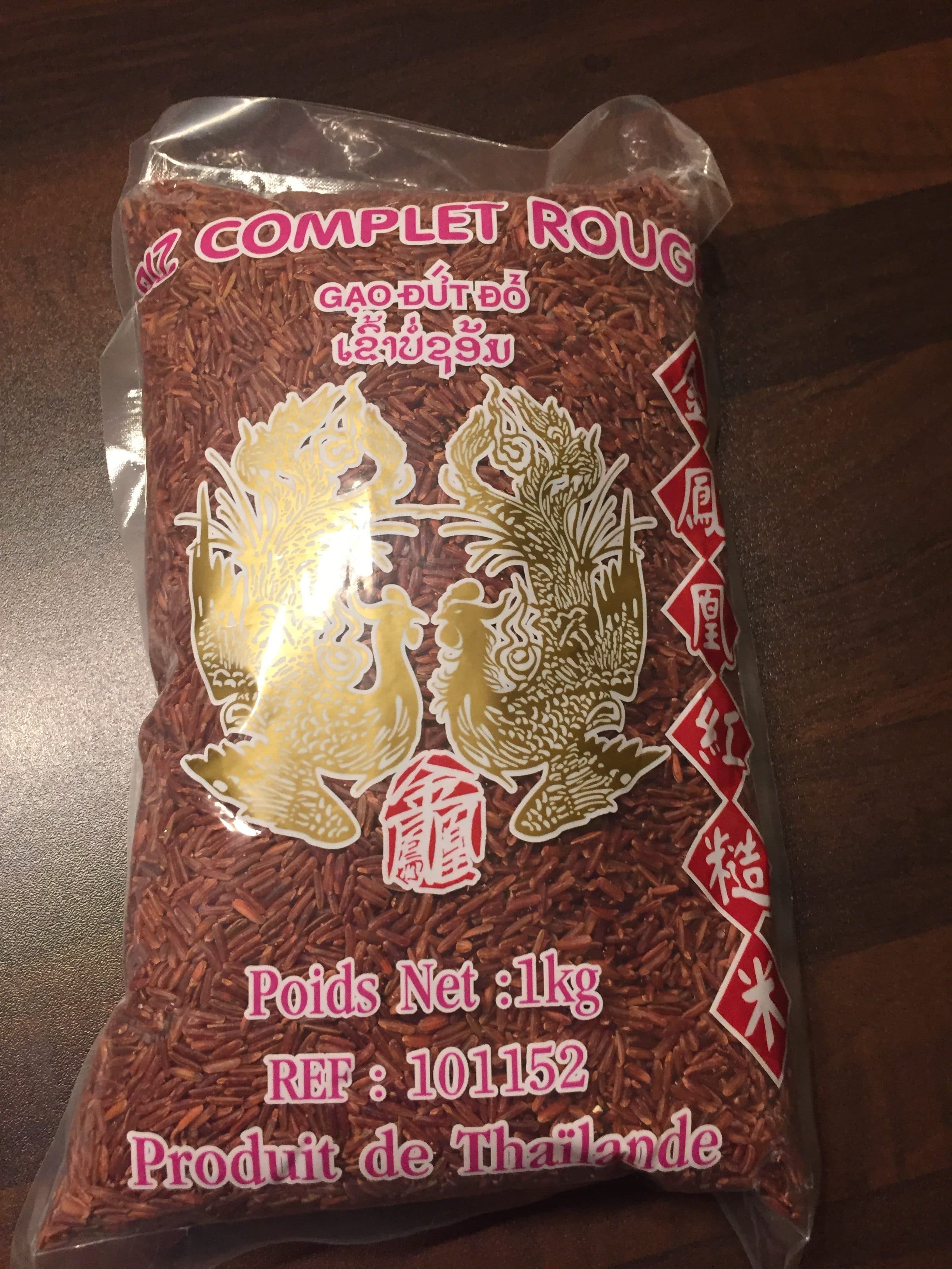 Tang Freres Riz Complet Rouge packshot