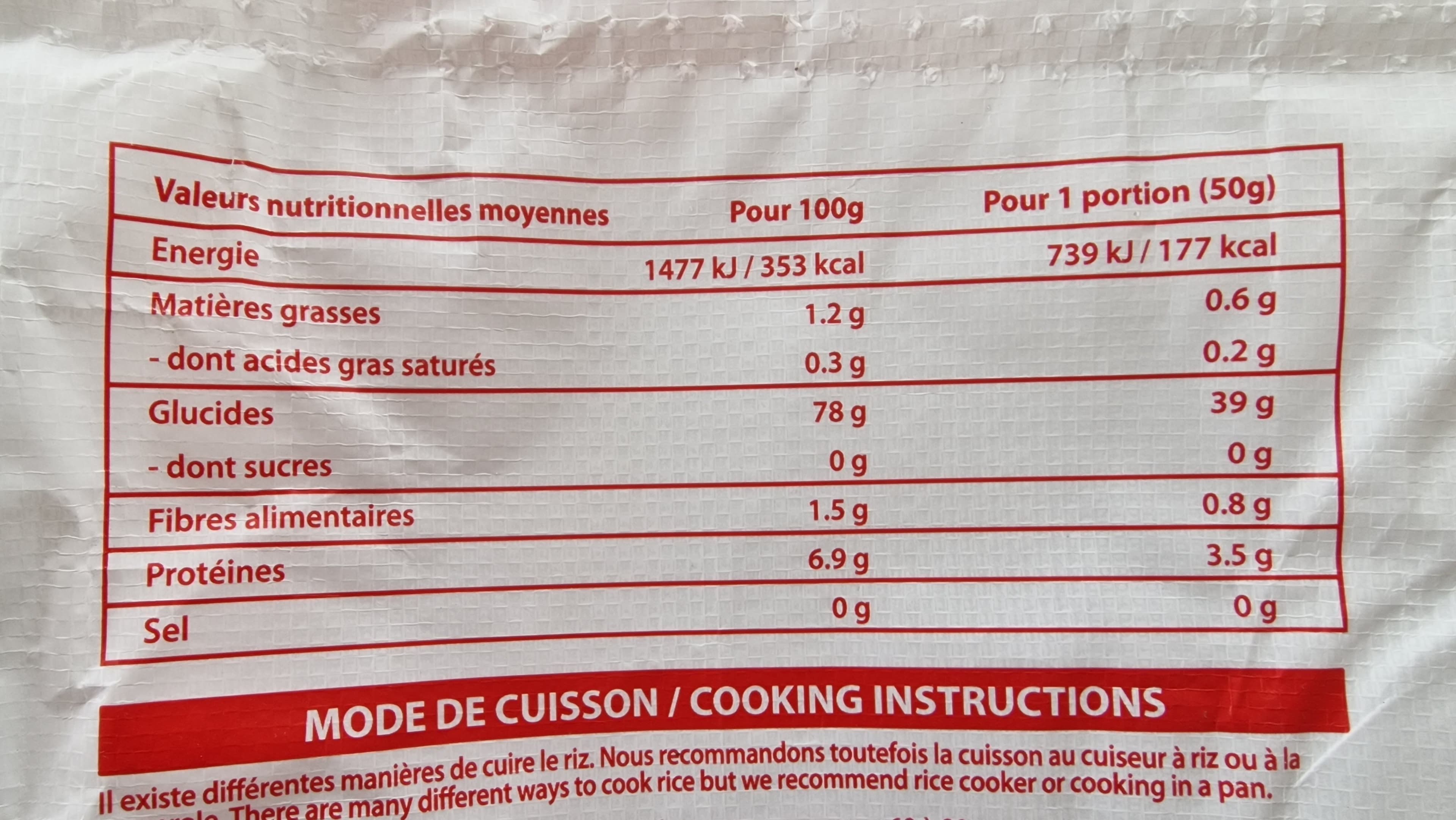 Oiseaux célestes Riz impérial extra parfumé packshot