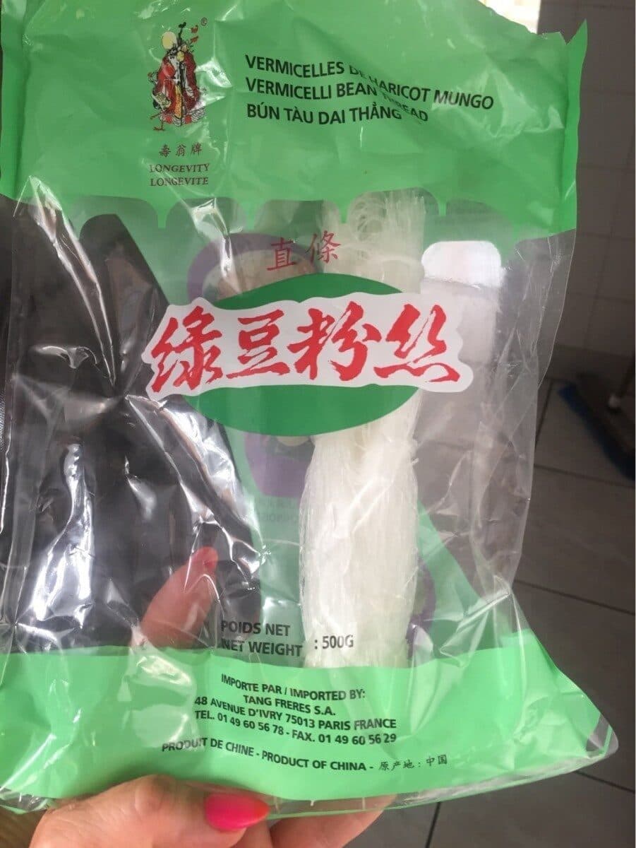 Open Food Facts Vermicelles de haricots Mungo packshot