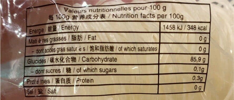 longkou Vermicelles de "Longkou" packshot
