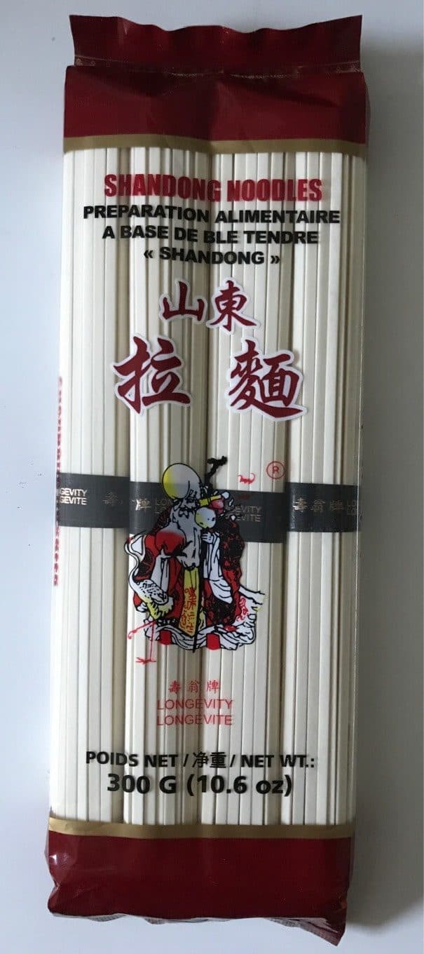 长寿面 Nouille Style Shandong packshot