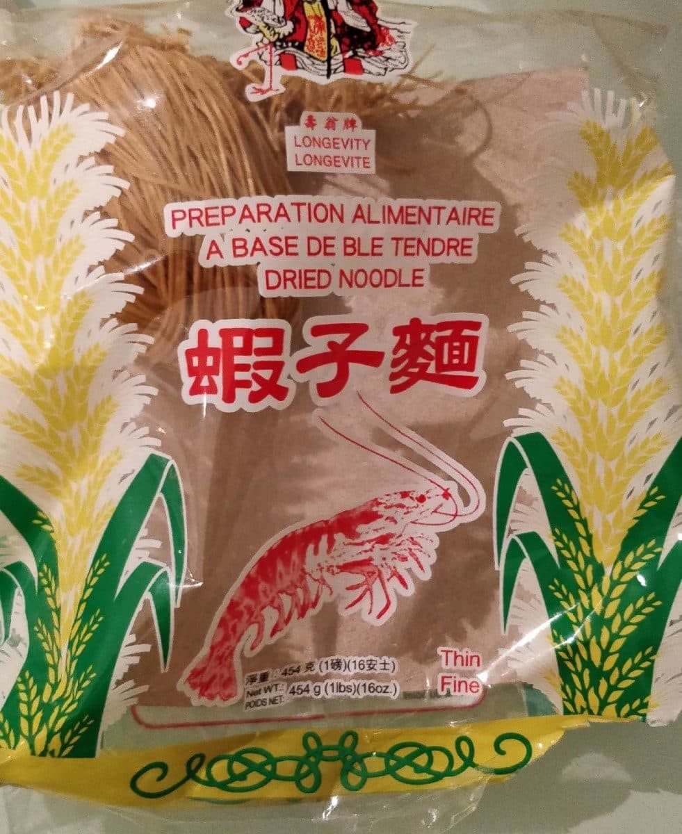 Longevite Nouilles Aux Crevettes Fines Longevite packshot