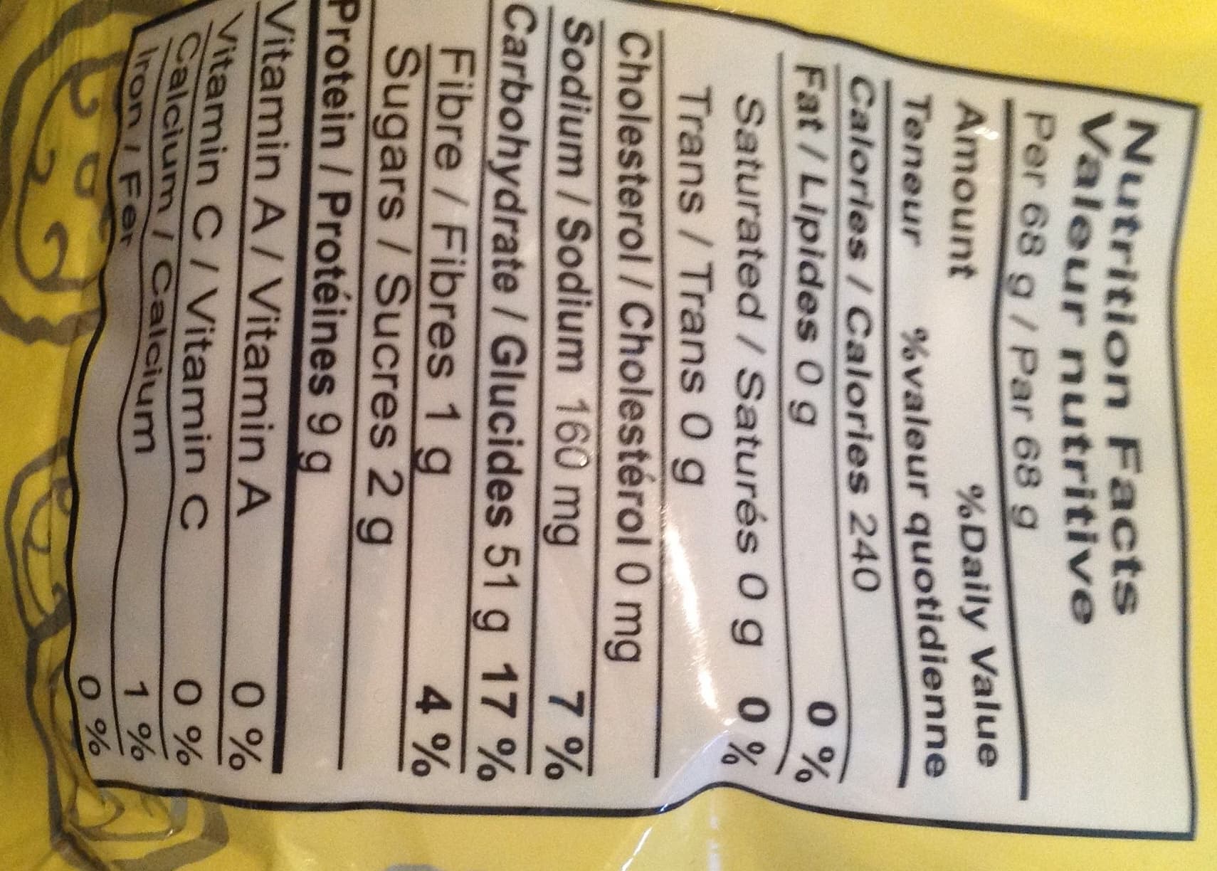 Six fortune Plain Noodle packshot