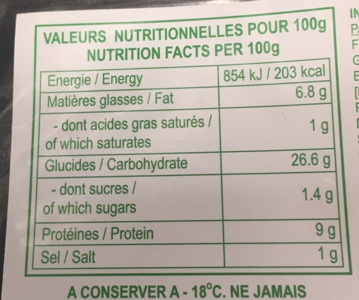Coq Raviolis Aux Crevettes Congeles packshot