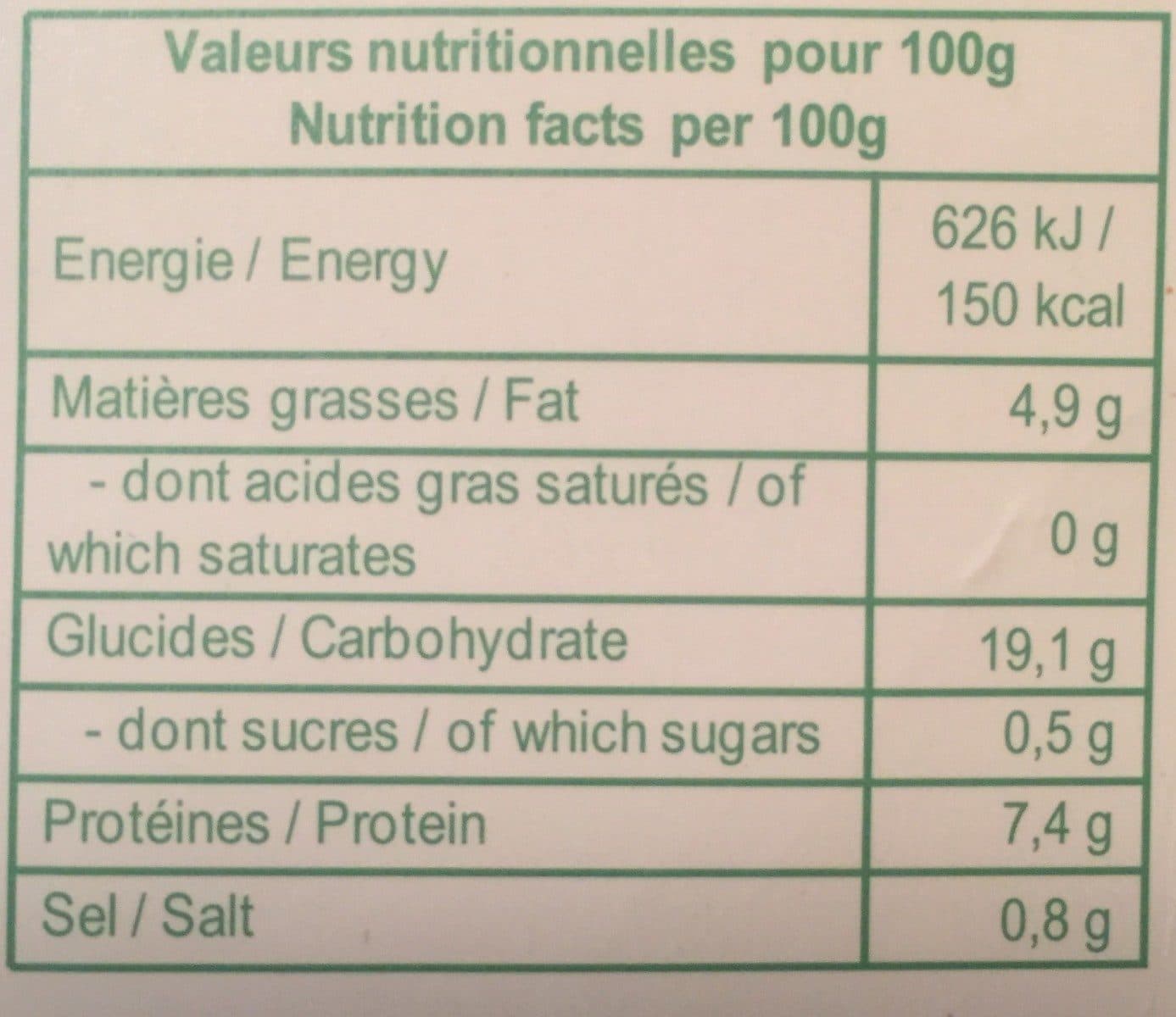 Open Food Facts Raviolis aux crevettes congeles (3 couleurs) packshot