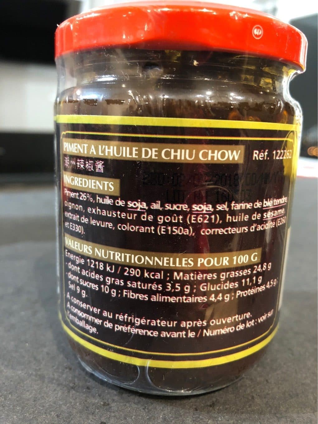 Tang Frères Piment de l’Huile de Chiu Chow packshot