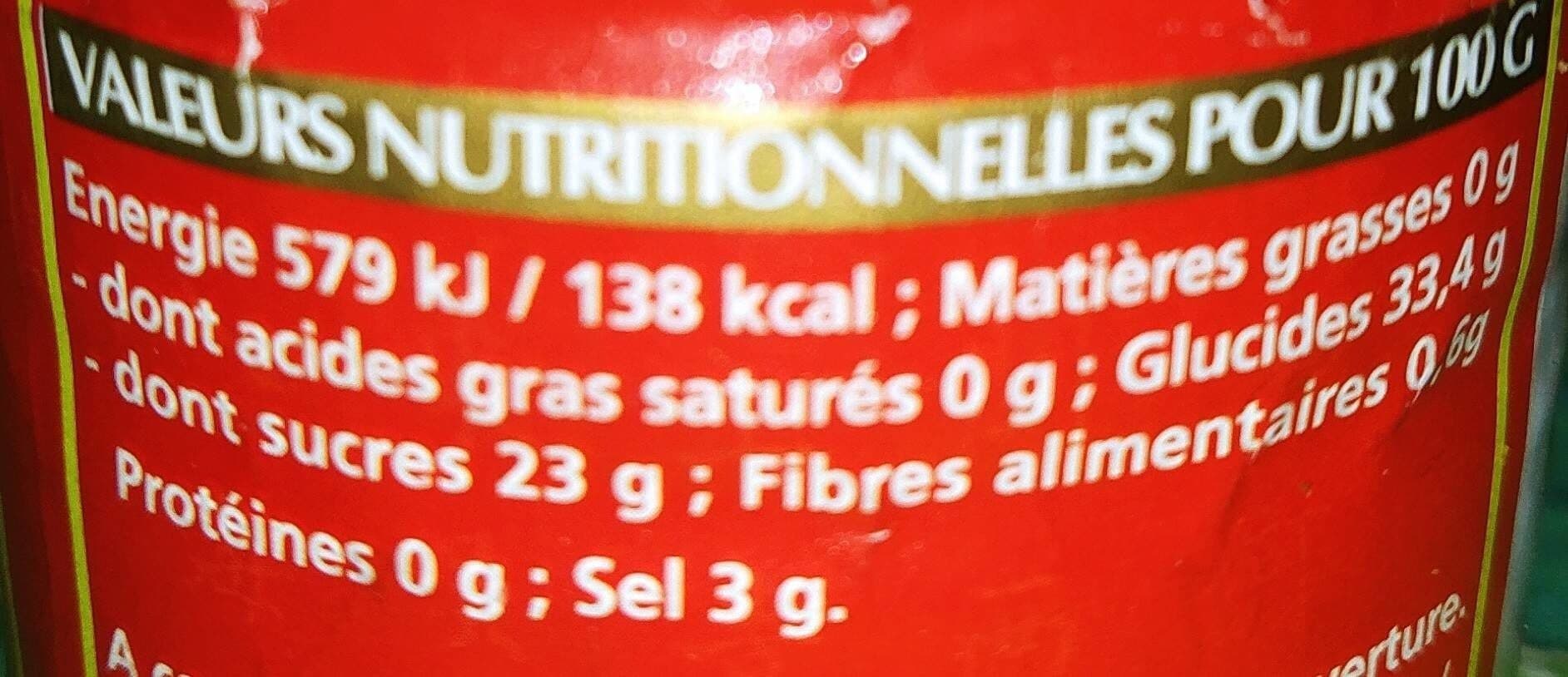 Open Food Facts Sauce de piment douce packshot