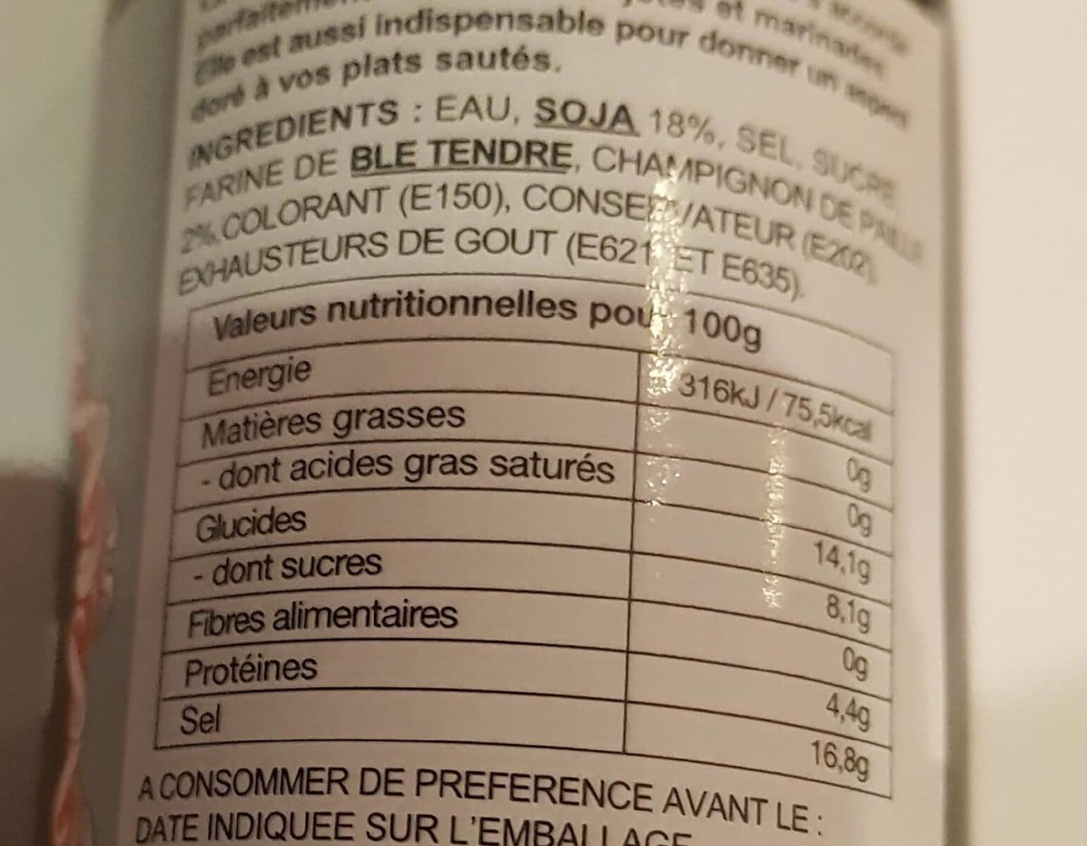 Cock brand Sauce de soja aux champignons packshot