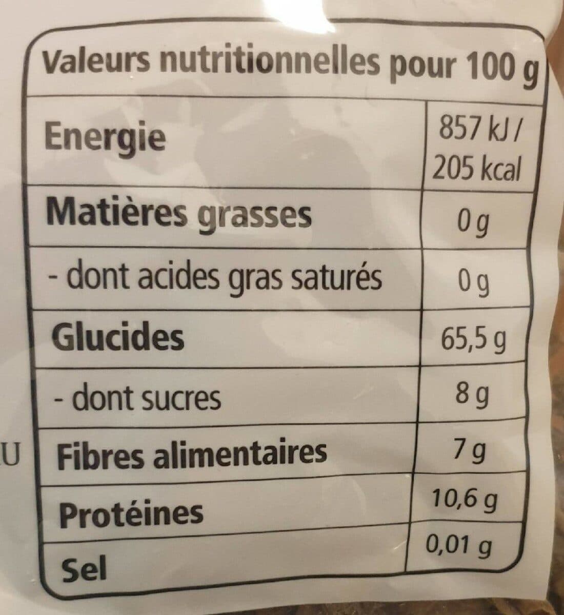 Open Food Facts Champignons noirs déshydratés packshot
