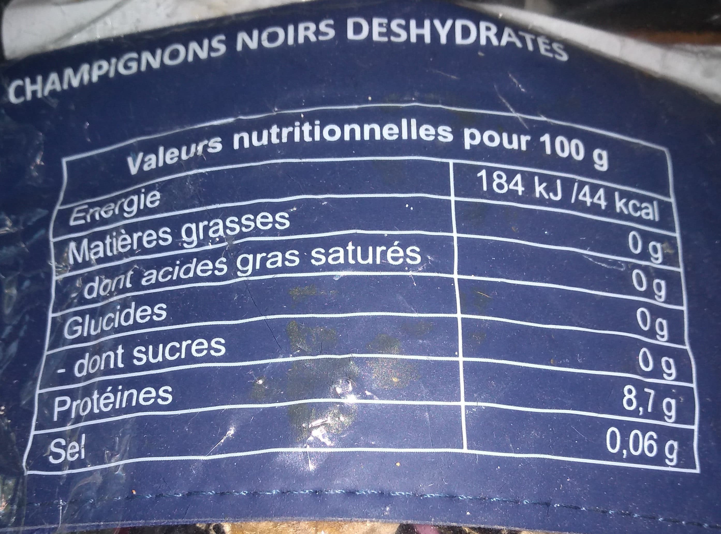 Cock Champignon Noir Sec 080 g packshot