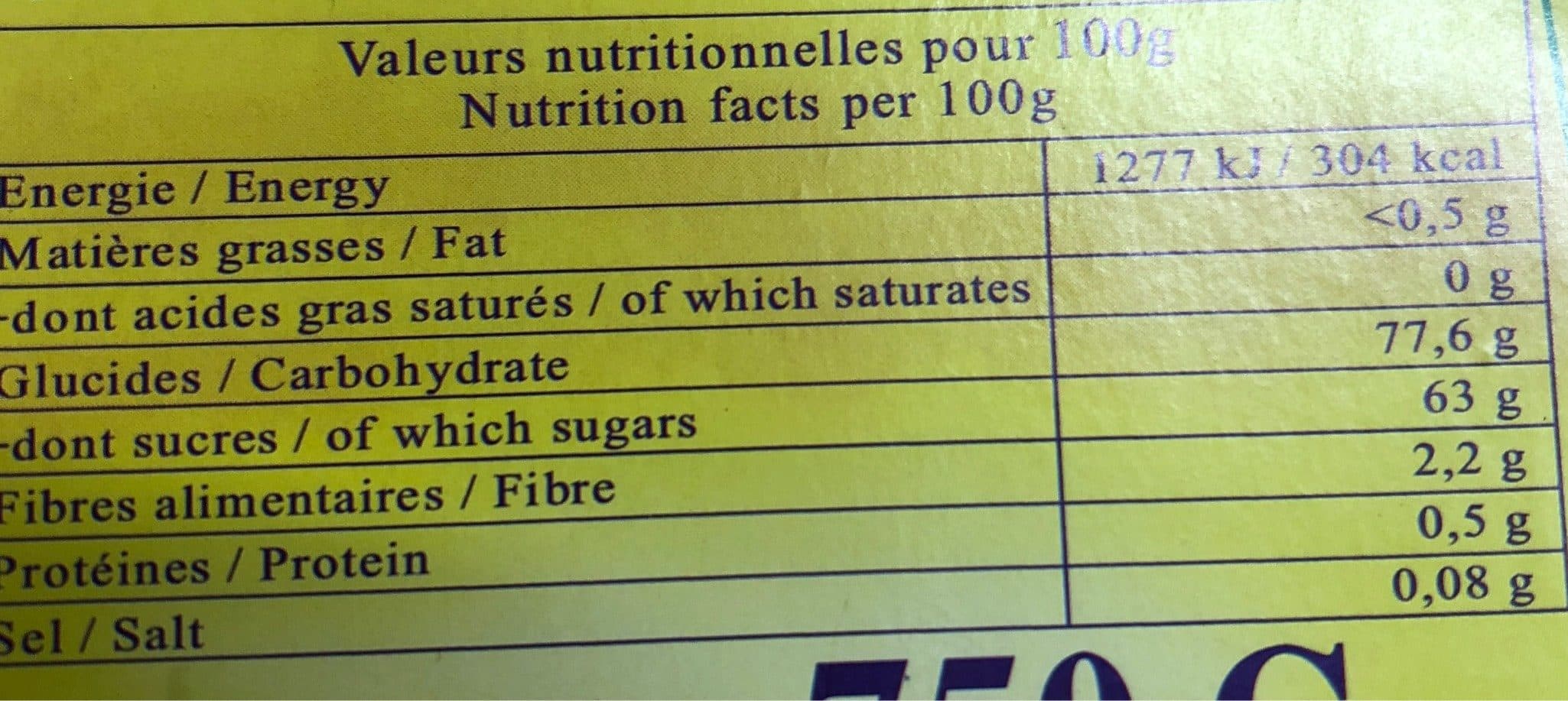 Cock Gingembre Confit Tranches 750 G packshot
