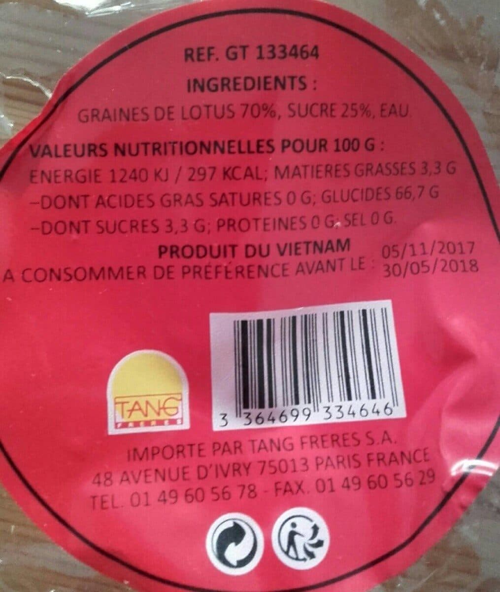 Tang Frères Graines de lotus sucrees packshot