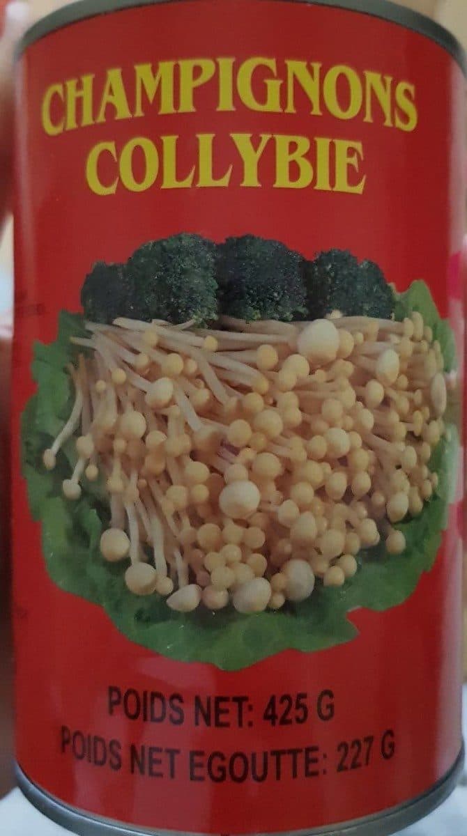 Open Food Facts Champignons Collybie packshot