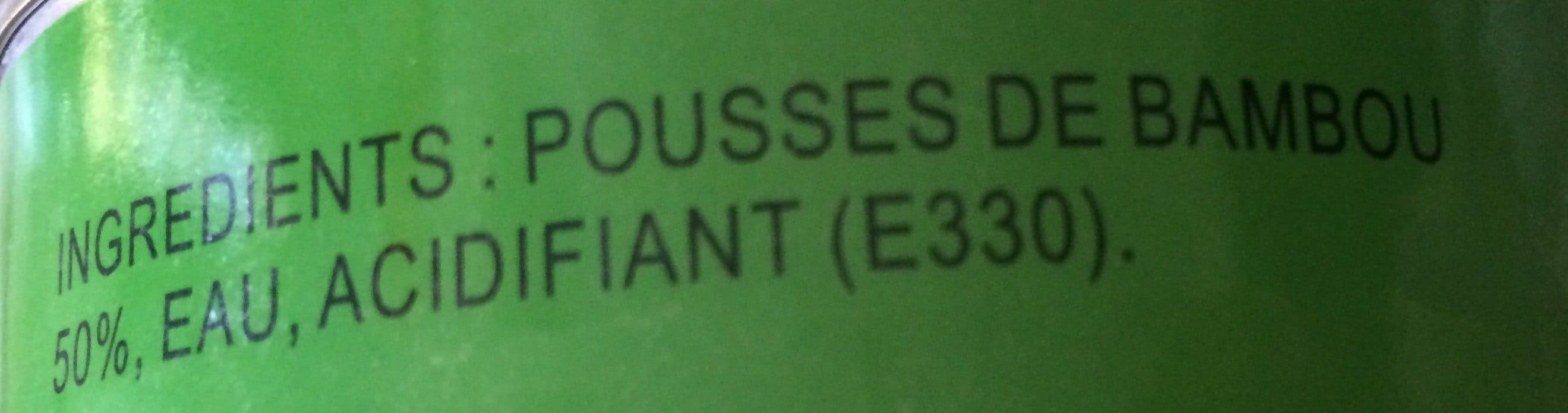 Coq Jeunes pousses de bambou au naturel packshot
