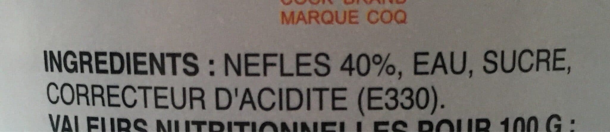 PSP Nefles au sirop packshot