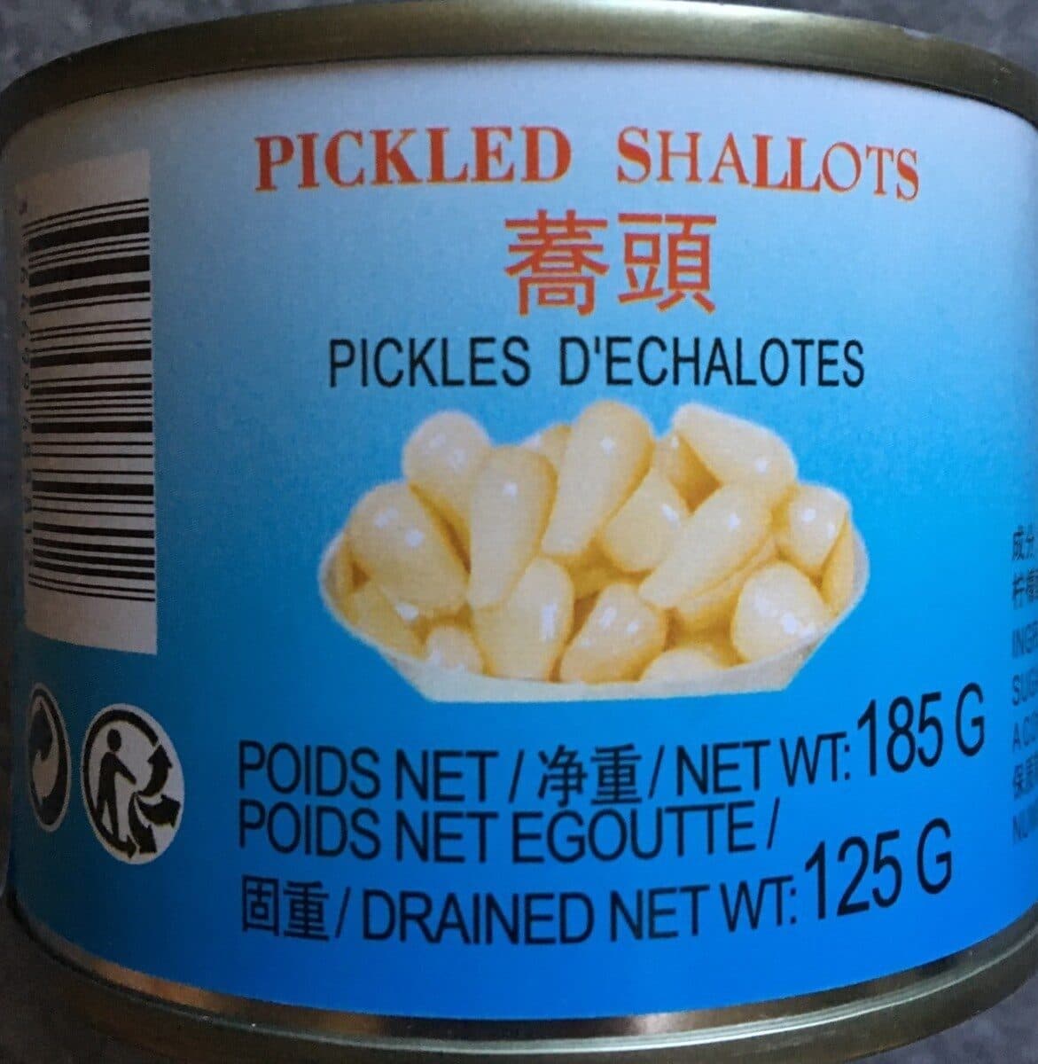 Picked Shallots Pickles d'échalotes packshot