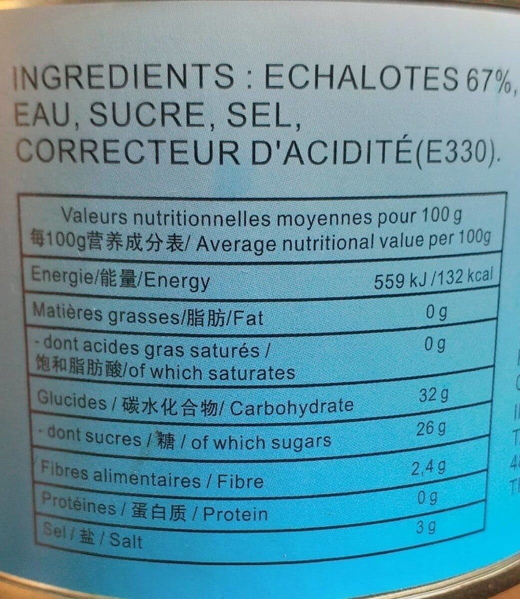 Picked Shallots Pickles d'échalotes packshot