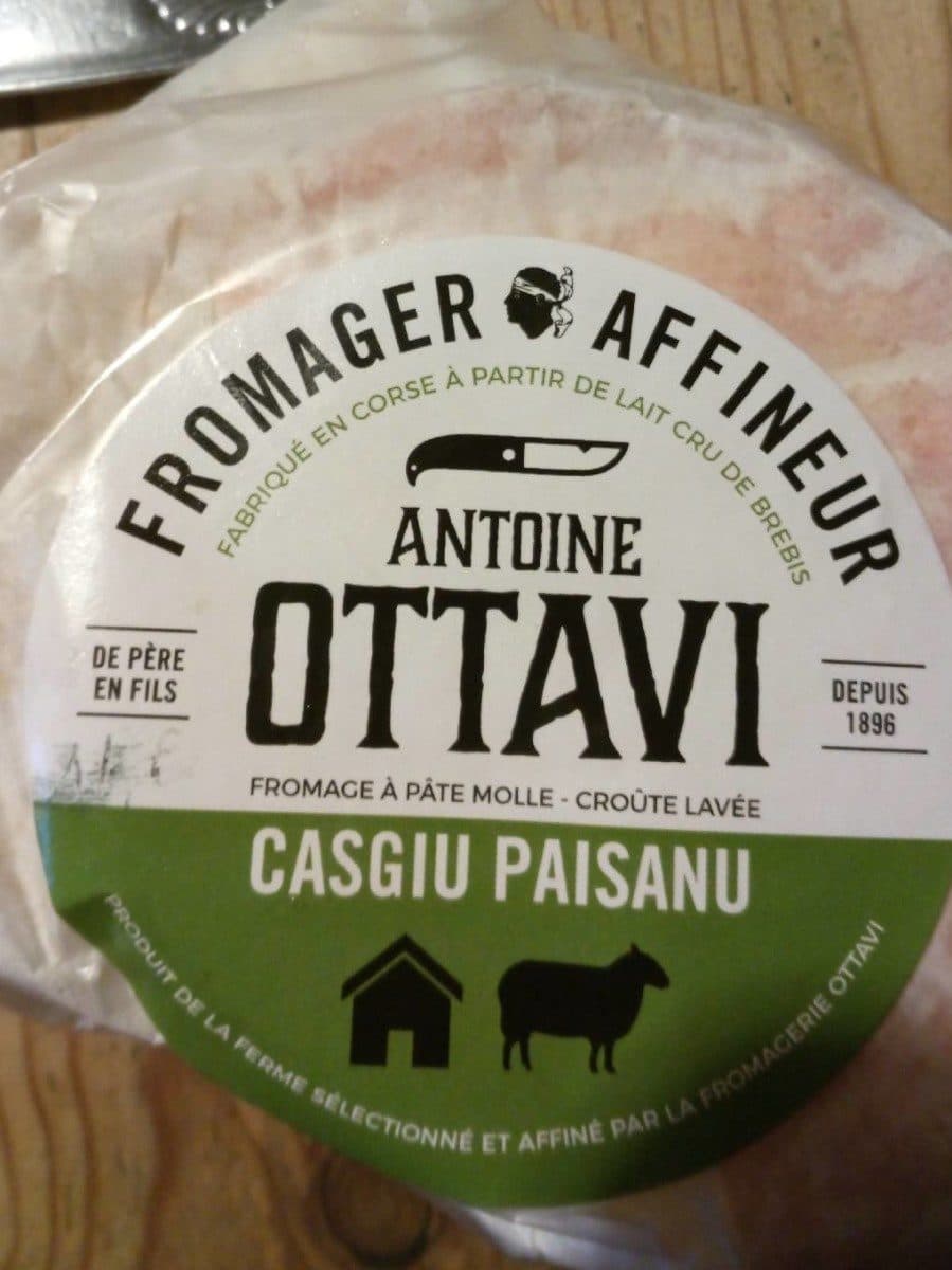 Open Food Facts Casgiu paisanu packshot