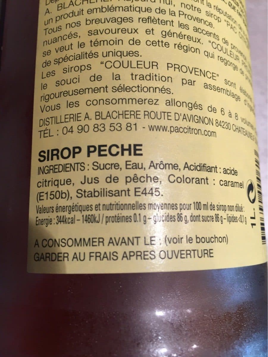 Open Food Facts Couleur provence packshot