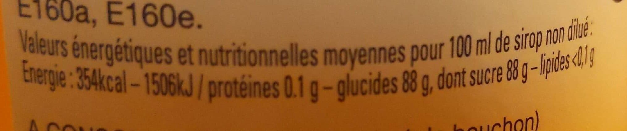 Open Food Facts Sirop de fruits de la passion packshot