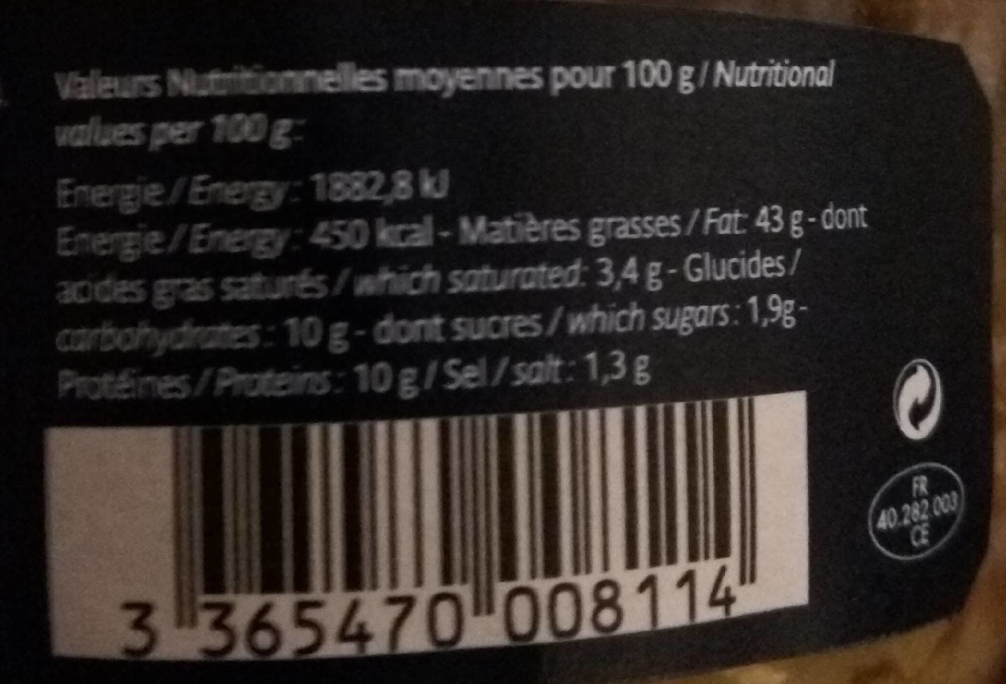 Maison Dubernet Foie Gras D'oie Entier packshot