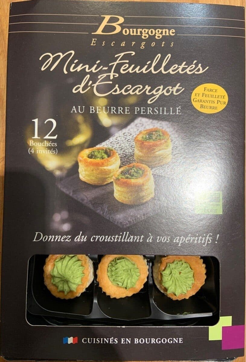 Open Food Facts Mini-Feuilletés d'escargots packshot