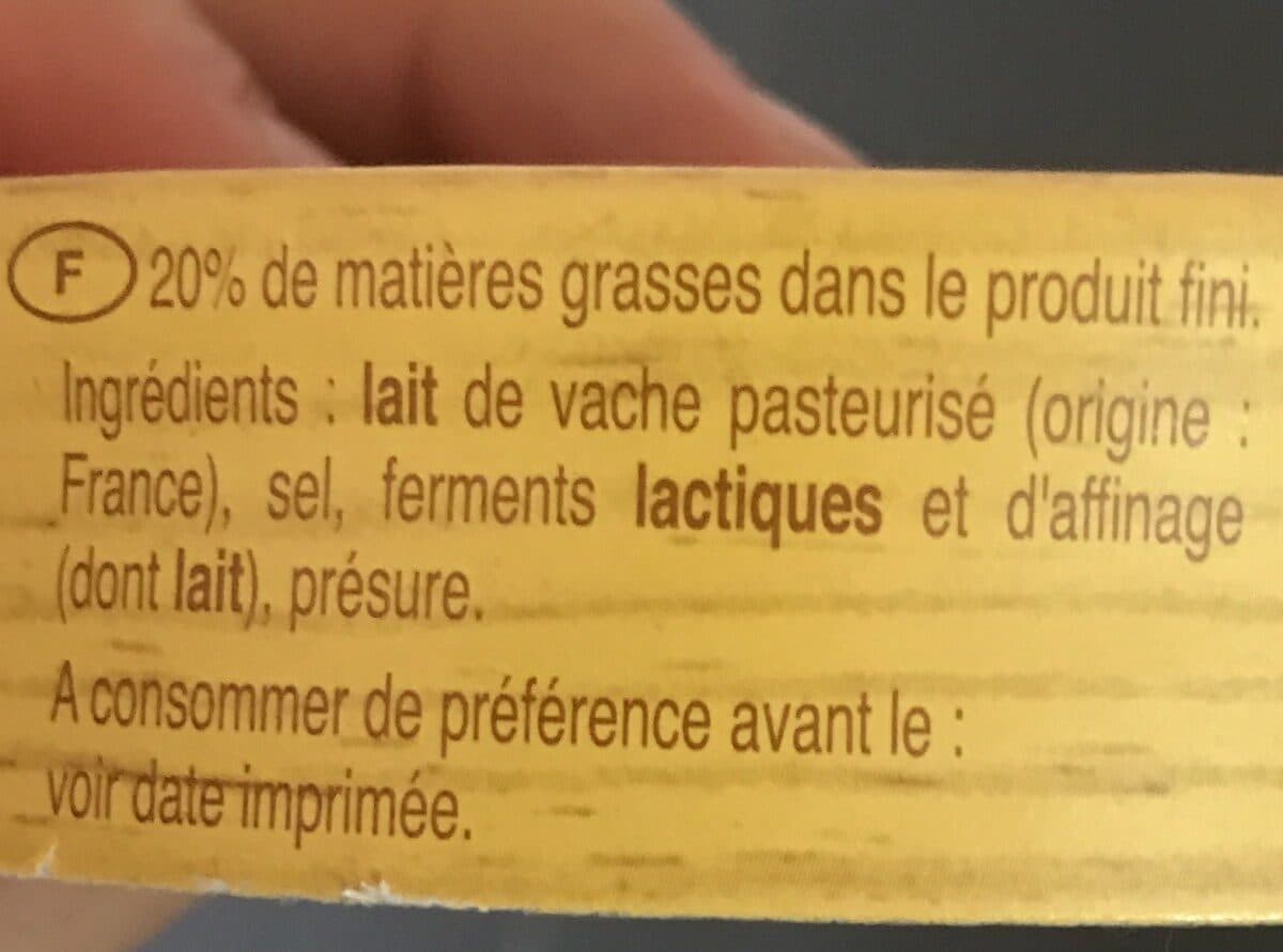 Chavegrand Fromage au lait pasteurisé packshot