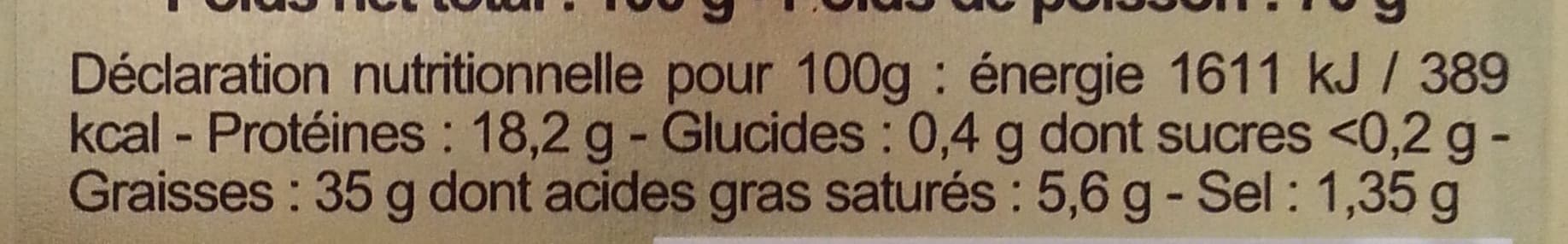 Jacques Gonidec Sardinettes au piment d'Espelette packshot