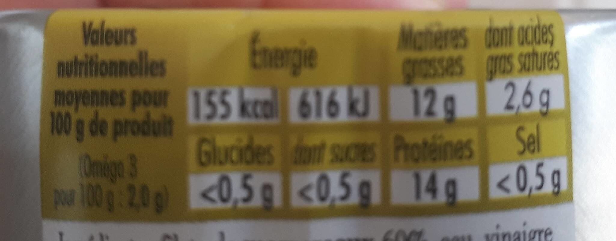 Jacques Gonidec Filets de maquereaux à la marinade Bio packshot