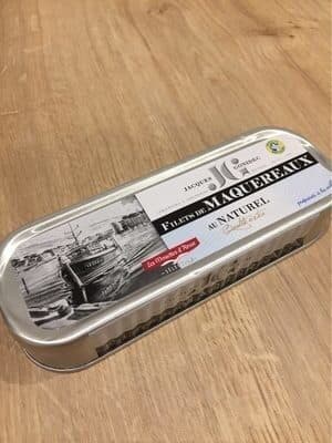 Jacques Gonidec Filets de maquereaux au naturel packshot