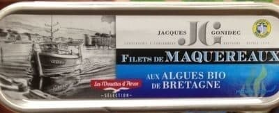 Jacques Gonidec Filets de maquereaux packshot
