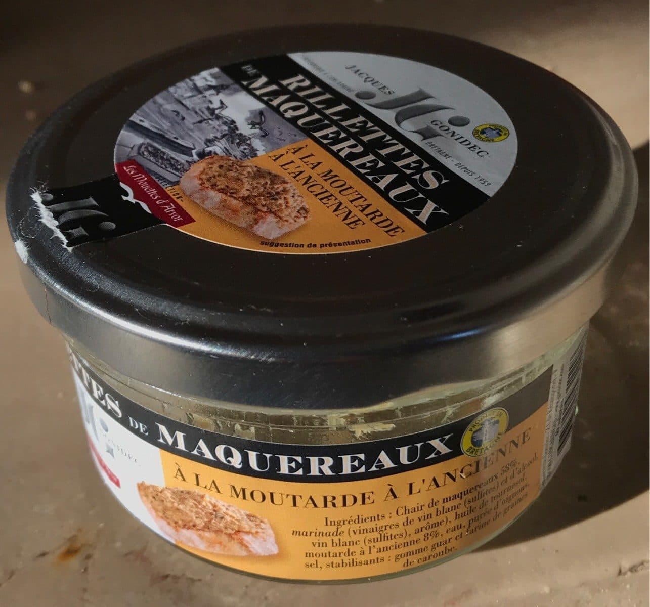 Jacques Gonidec Rillettes de maquereaux packshot