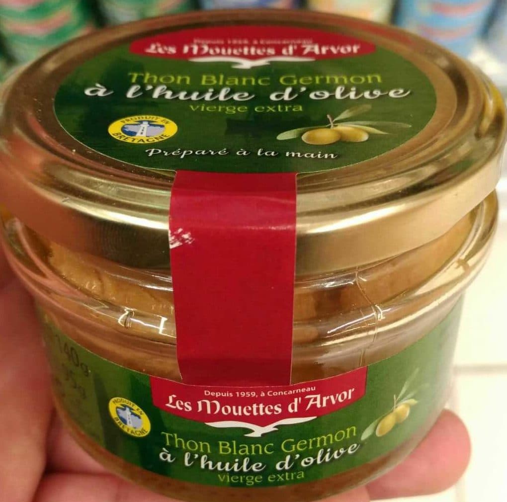Les Mouettes d'Arvor Thon Blanc Germon à l'huile d'olive packshot