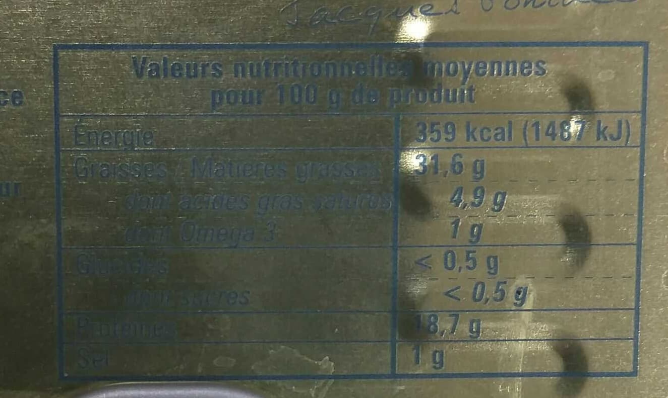 Les Mouettes d'Arvor Sardines de saison à l' huile d'olive vierge extra Millésimées packshot