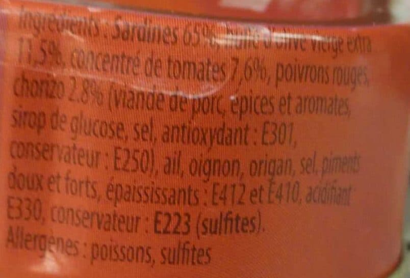 Les Mouettes d'Arvor Sardines à l'Andalouse à l'huile d'olive vierge extra packshot
