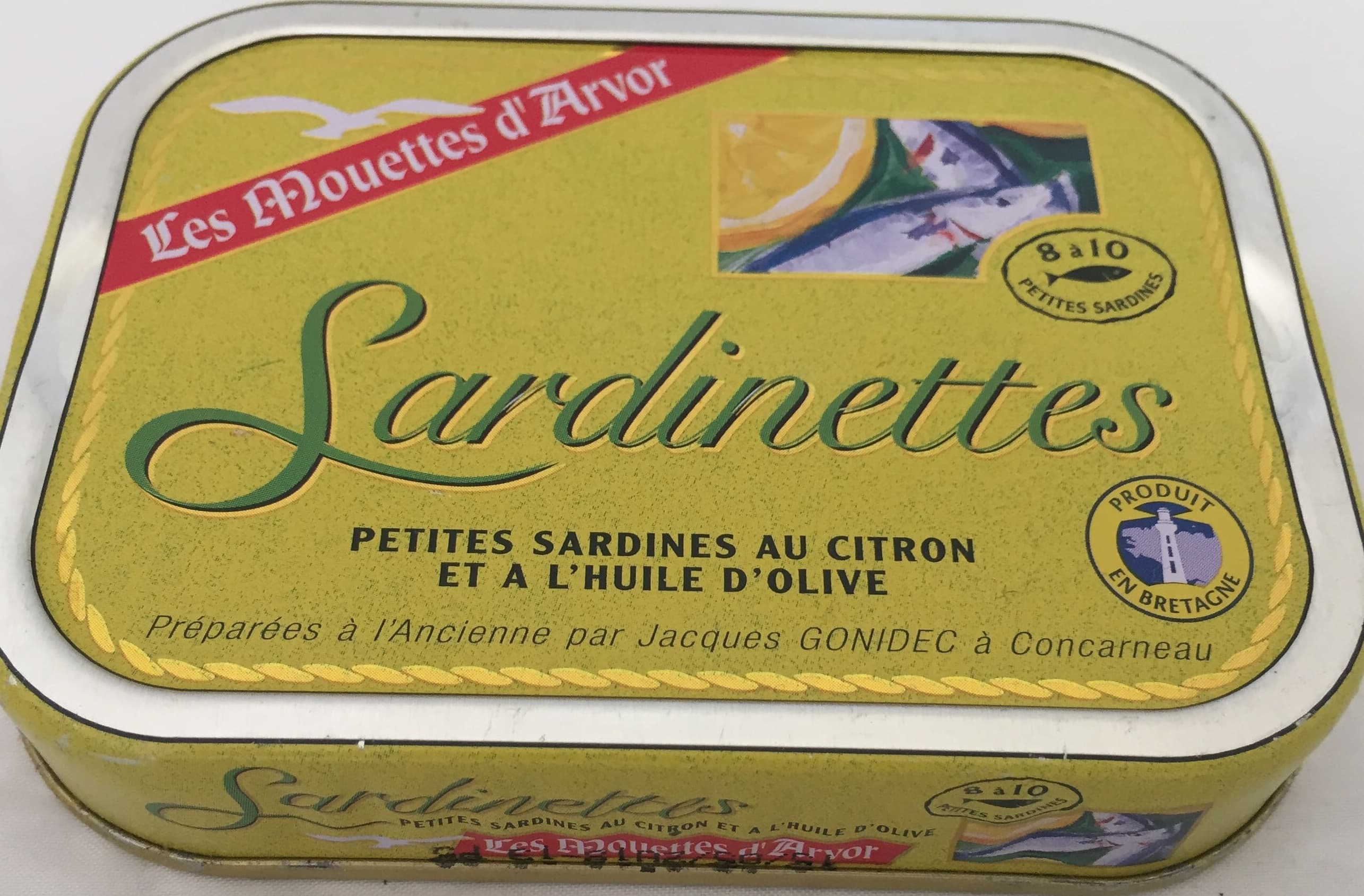 Les Mouettes d'Arvor Sardinettes packshot