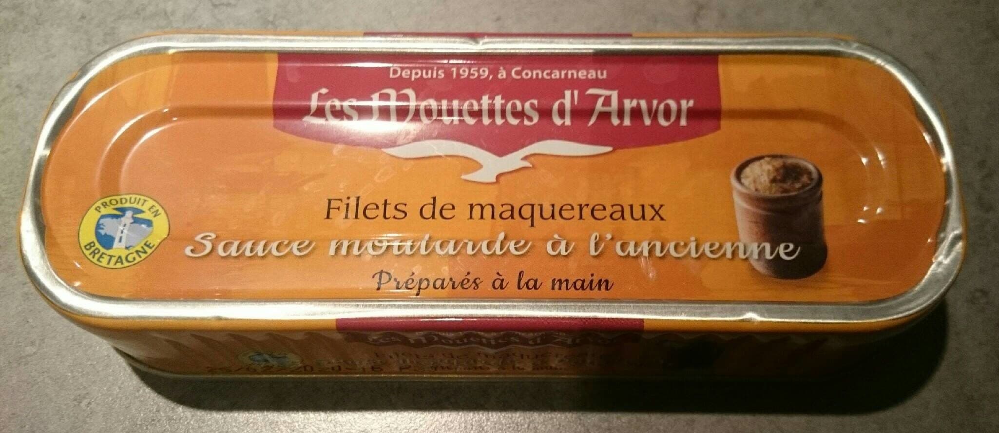 Les Mouettes D'arvor Filets de maquereaux packshot