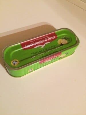 Les Mouettes D'Arvor Filets de maquereaux au citron et basilic packshot