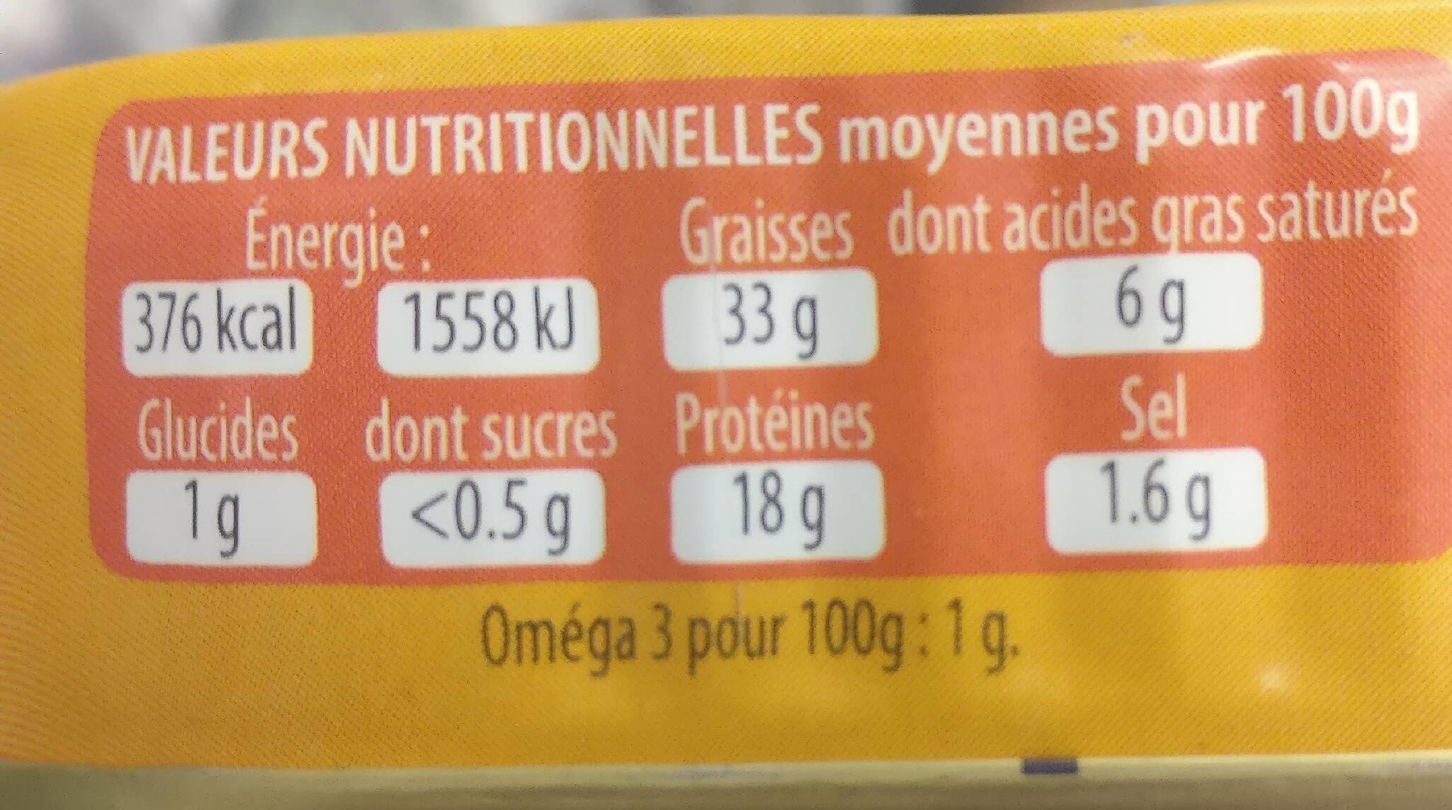 Les Mouettes d'Arvor Sardines au piment d'Espelette bio packshot