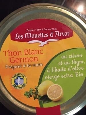Les Mouettes D'arvor Thon blanc germon packshot