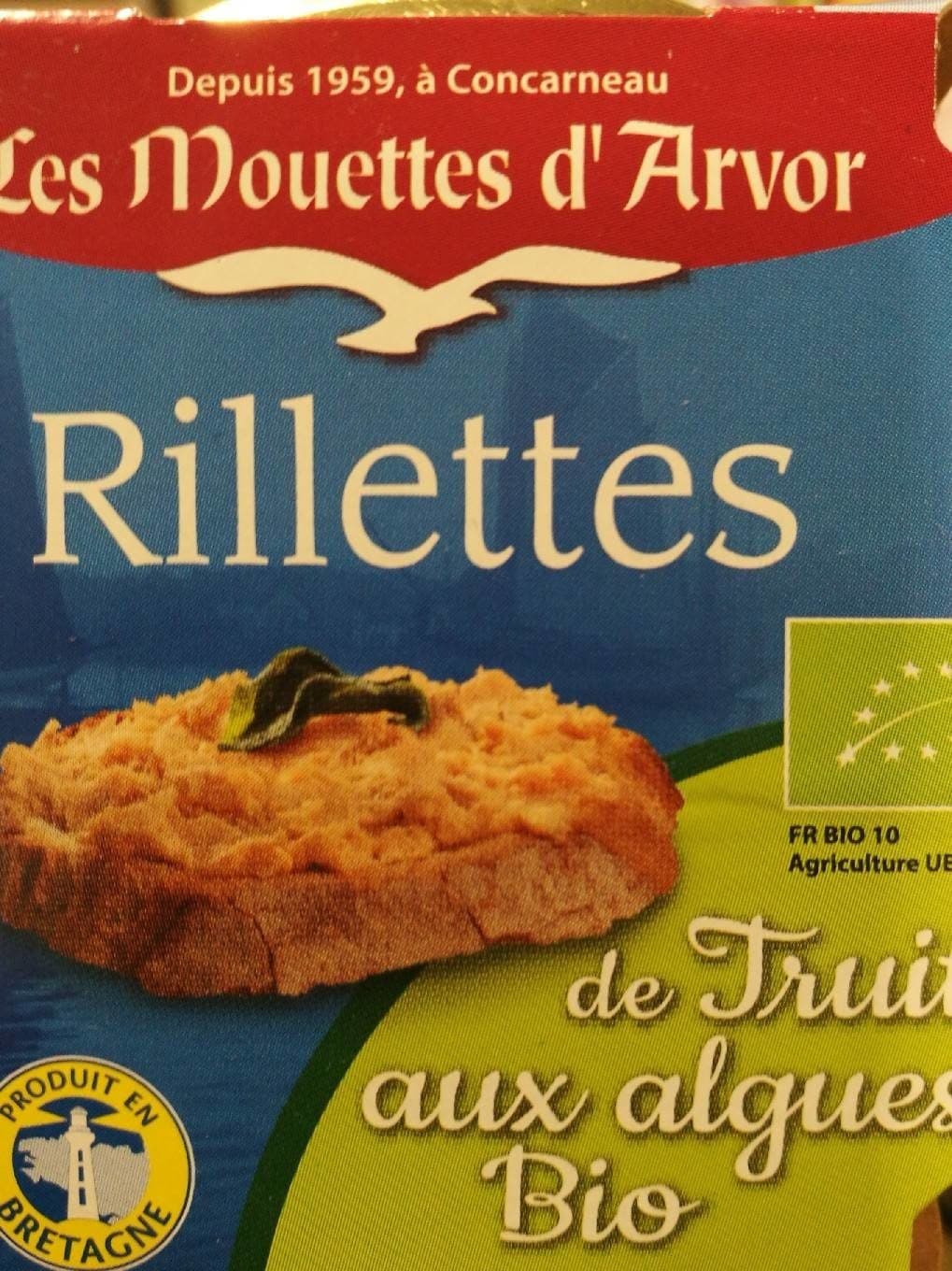 Conserverie gonidec Rillettes de Truite Bio packshot