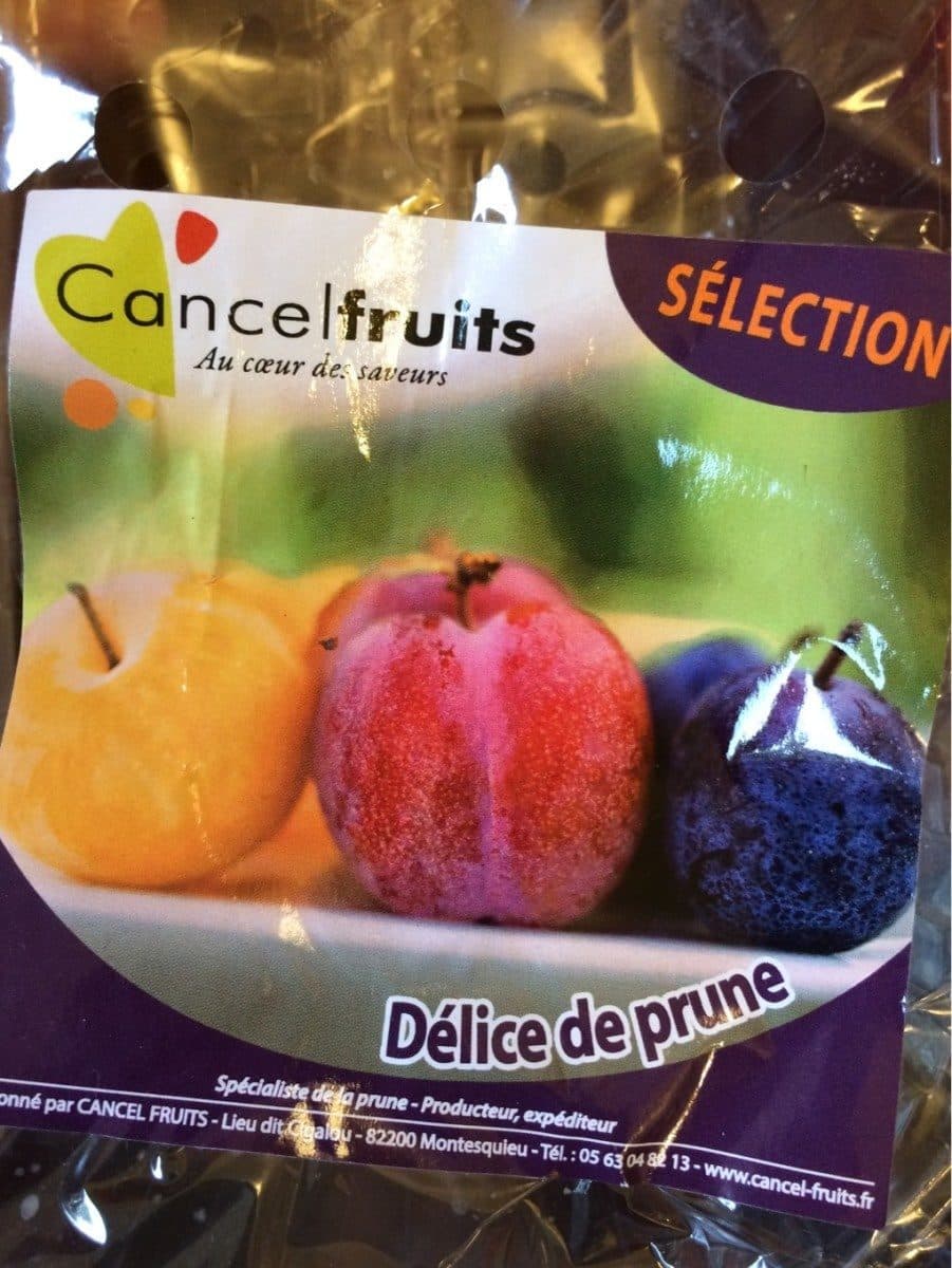 Open Food Facts Délice de prune packshot