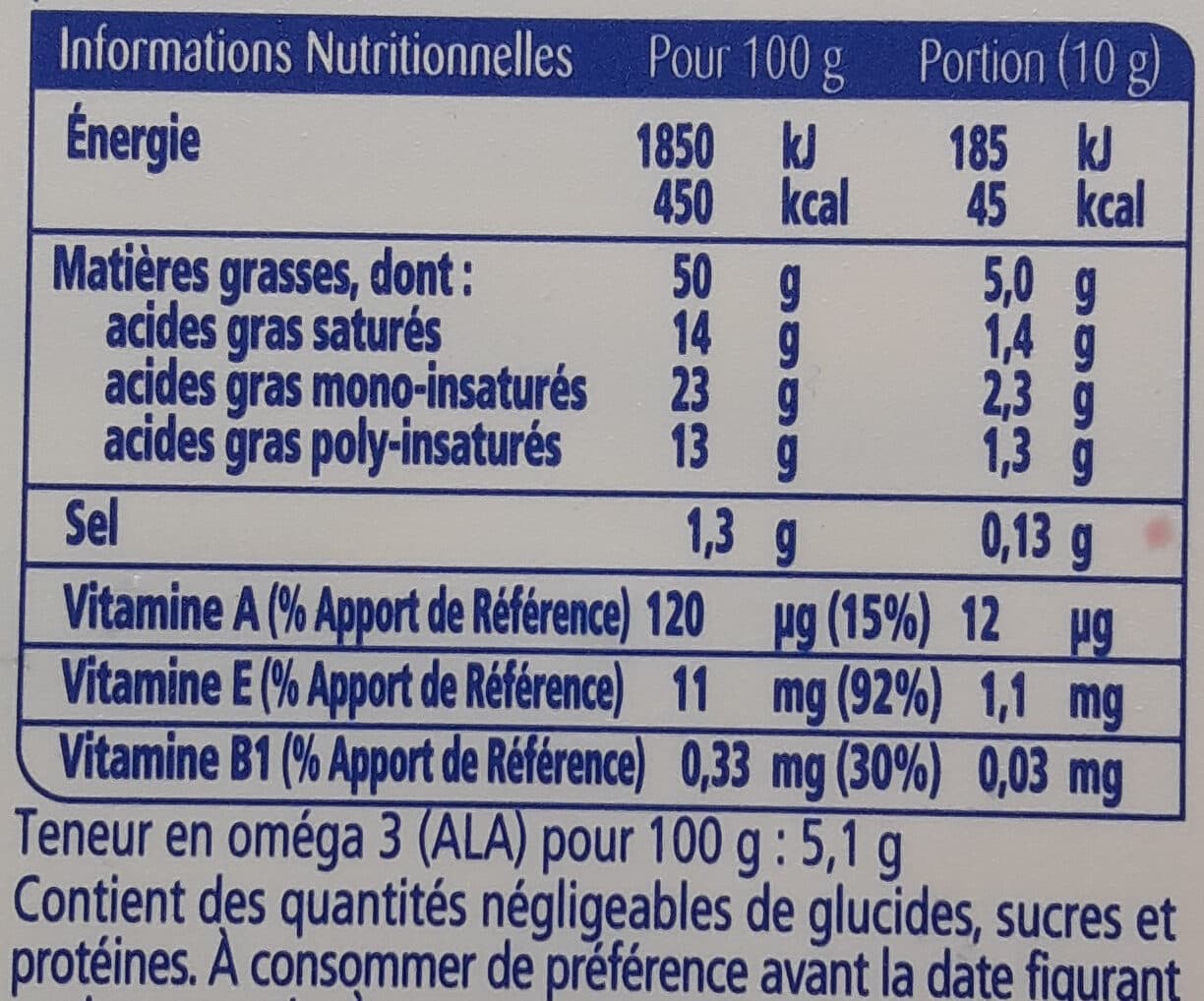 St hubert ST HUBERT OMEGA demi sel 510 g Offre Découverte packshot