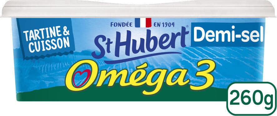 St Hubert St hubert omega 3 260g demi-sel packshot