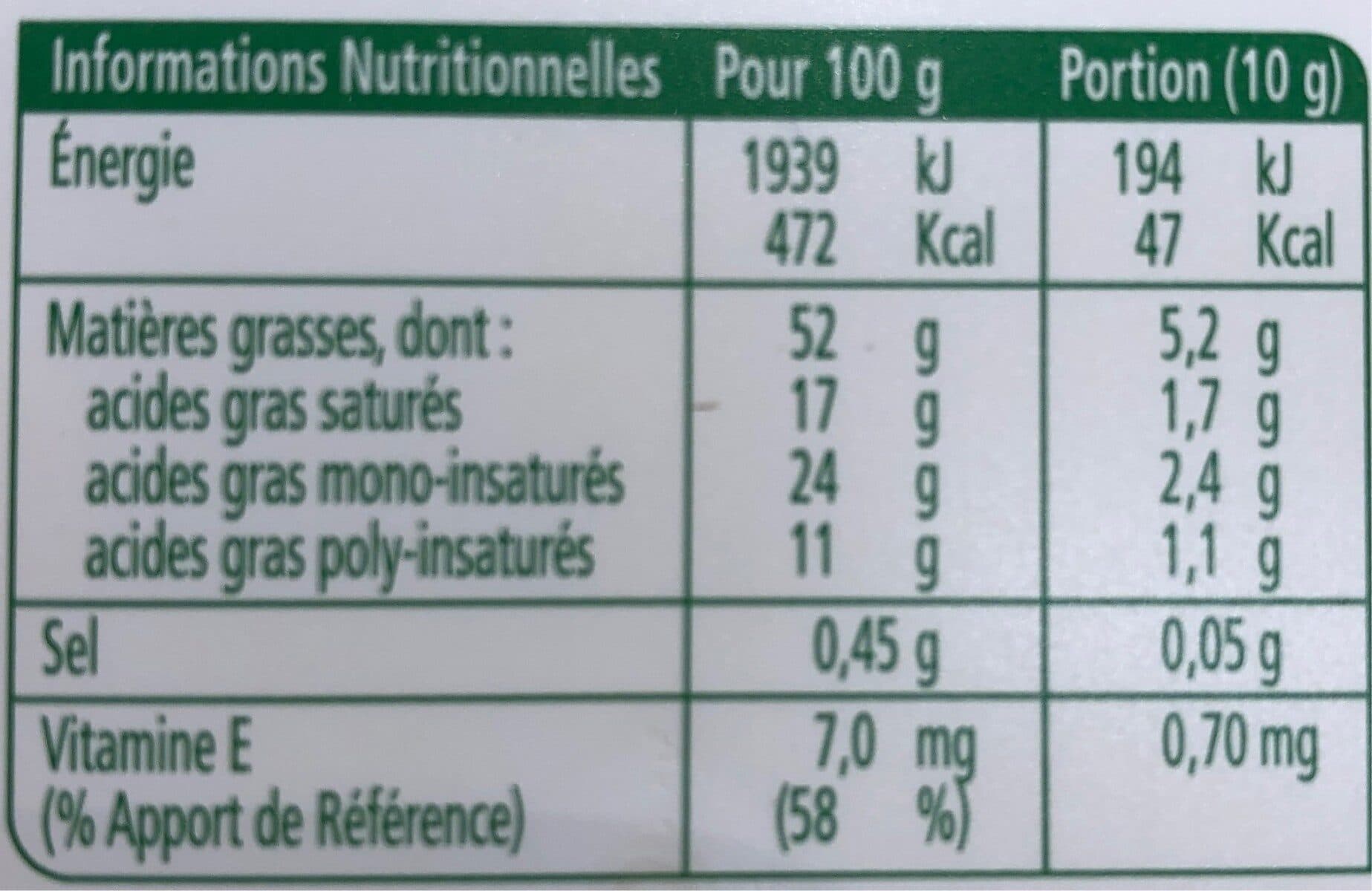 St Hubert St hubert bio 490 g doux sans huile de palme packshot