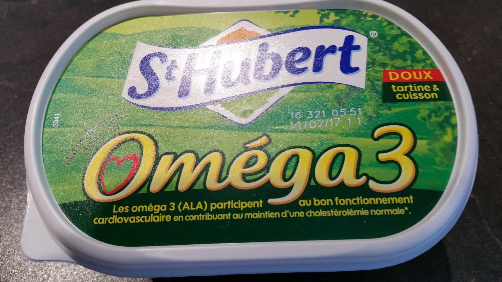 St Hubert Oméga 3 Doux tartine & cuisson packshot