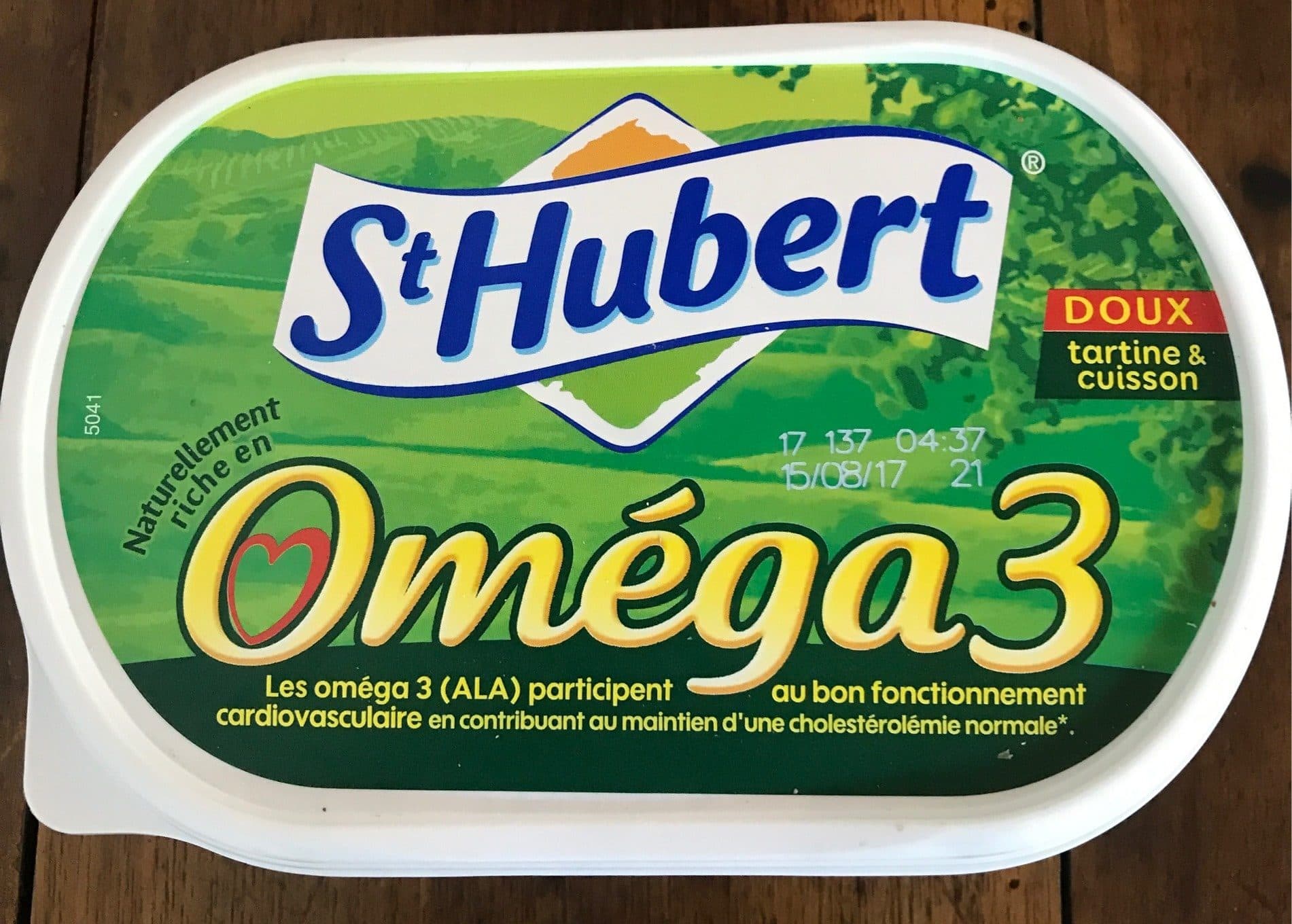 St Hubert Margarine Oméga 3 packshot