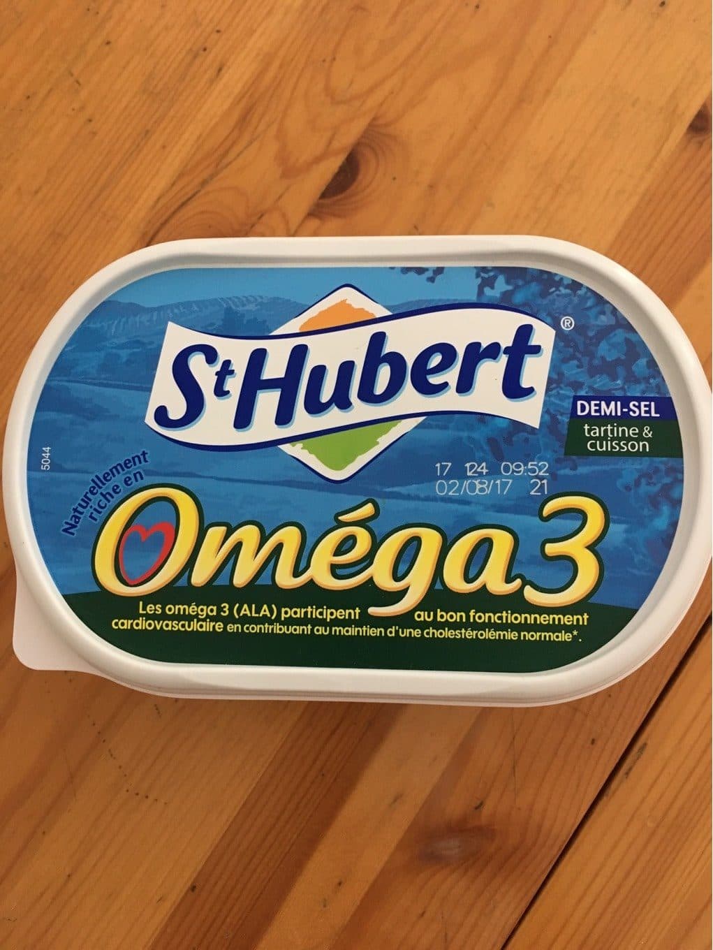 St Hubert Oméga 3 Demi-sel Tartine & Cuisson packshot