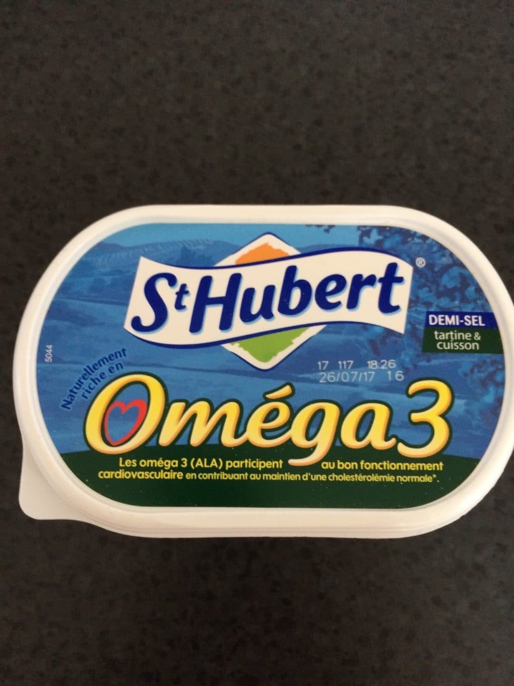 St Hubert Oméga 3 Demi-sel Tartine & Cuisson packshot